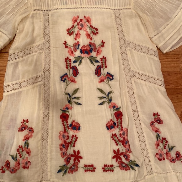 Free People Perfectly Victorian Mini Dress sz XS - Picture 4 of 7